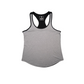 TWO- Women's Tank Black/Gray