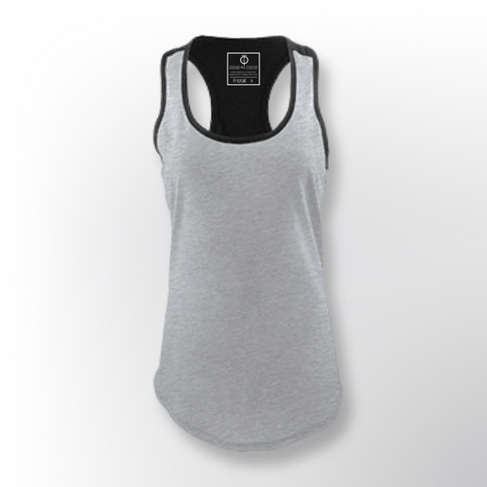 TWO- Women's Tank Black/Gray