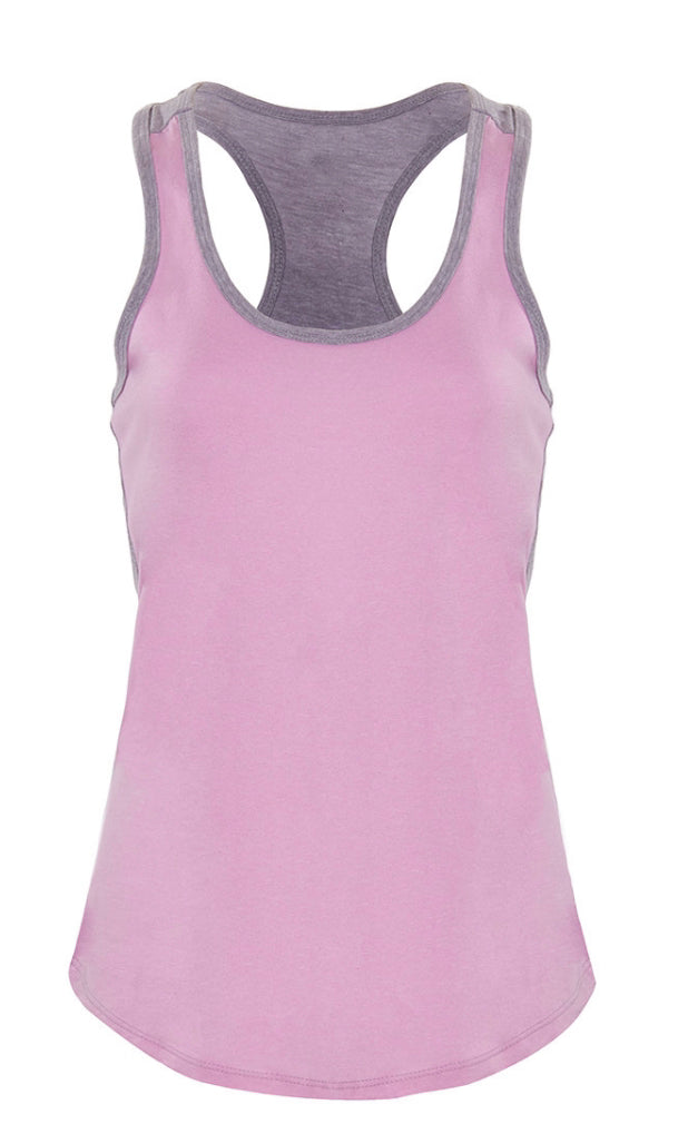 TWO Women's Tank Pink/Gray