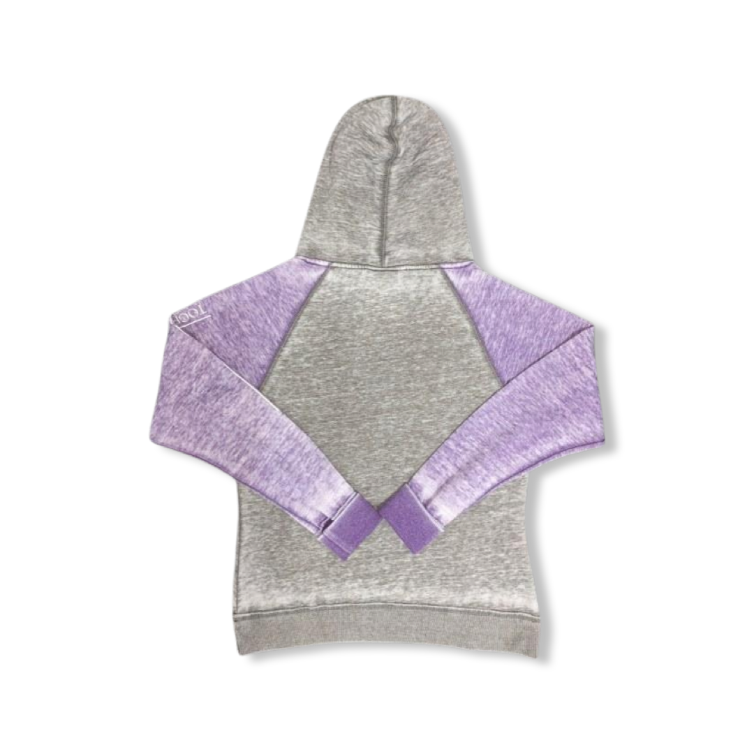 Very Berry/Gray Hoodie