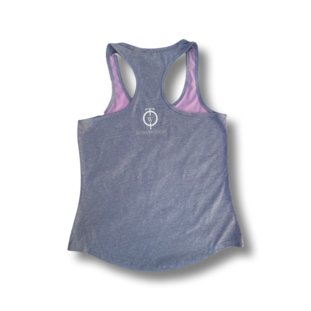 TWO Women's Tank Pink/Gray